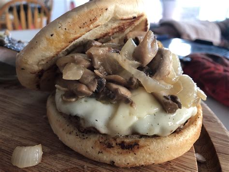 3 tablespoons porcini mushroom rub. Mushroom onion burger with havarti cheese and a grilled ...