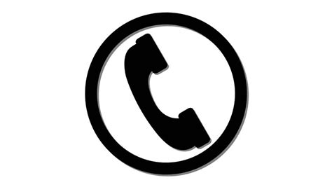 Cell Phone Icon Incoming Call Stock Footage Video 100 Royalty Free