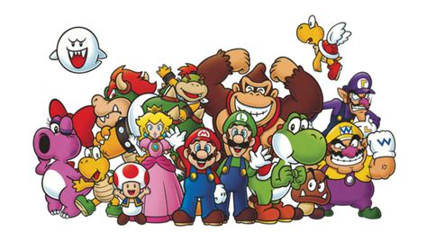 Nintendo Characters Png File Png Mart