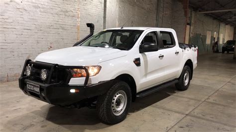 2017 Ford Ranger Px Mkii Xl Double Cab White 6 Speed Sports Automatic