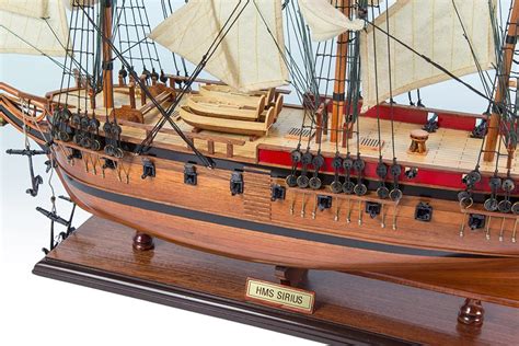 Buy Seacraft Gallery Hms Sirius Handcrafted Model Ships Fully Assembled First Fleet Of
