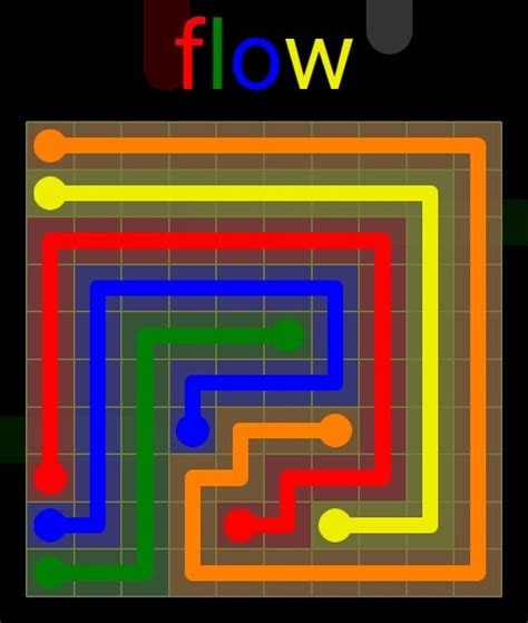 Flow Extreme Pack 2 10x10 Level 29 Solution Flow Gaming Logos