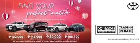 Toyota Motor Philippines Promos Tag 2024 Toyota Motor Philippines