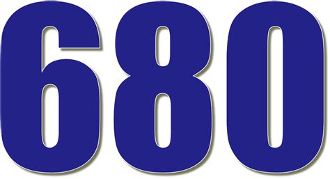 680 — шестьсот восемьдесят натуральное четное число в ряду