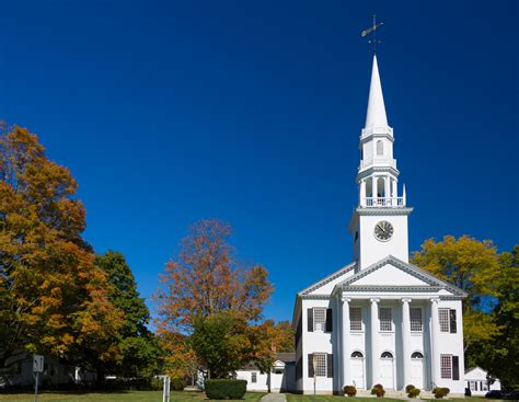 Wooden Church In Autumn Free Stock Photo Public Domain Pictures