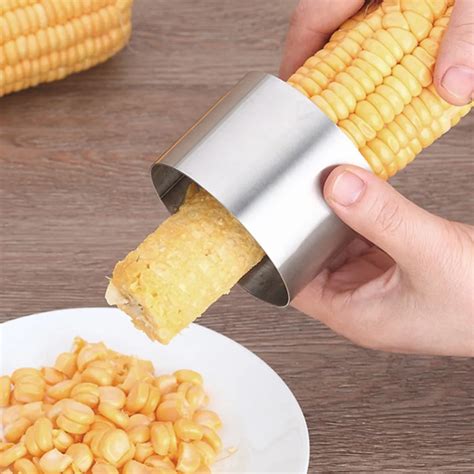 Buy Stainless Steel Corns Cob Cutter Remover Corn