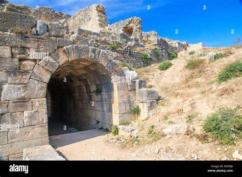 Turkey West Coast Anatolia Aydin Province Ruins Of Miletus Near The