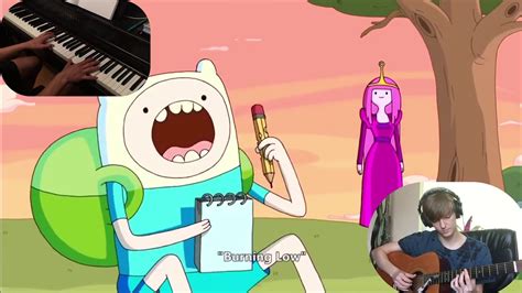 Finn Screams Adventure Time Guitar Piano Dub Duet Youtube
