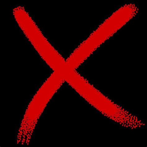 2 Red X Logo Logodix