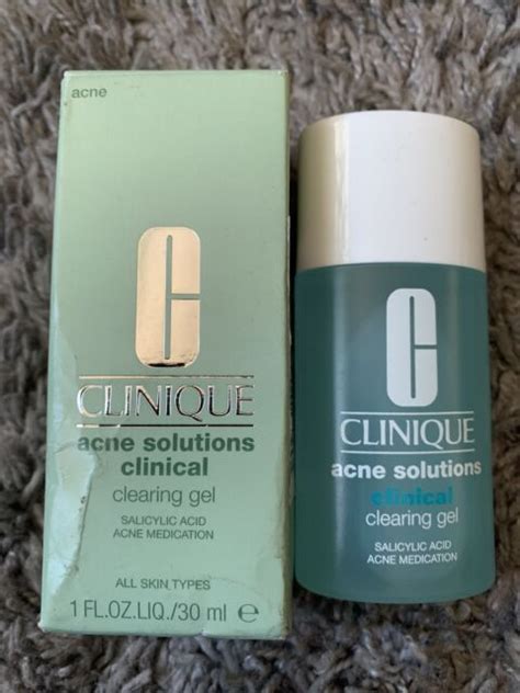 Clinique Acne Solutions Clinical Clearing Gel 1 Fl Oz 30 Ml For Sale