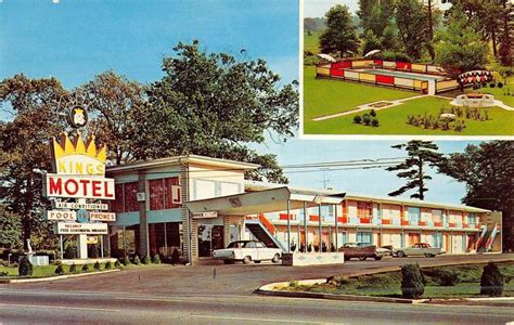 Perryville Maryland Kings Motel Multiview Vintage Postcard K47118 12