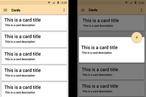 3.6 change data load methods. Android Highlight card as dialog modal inside recyclerview ...