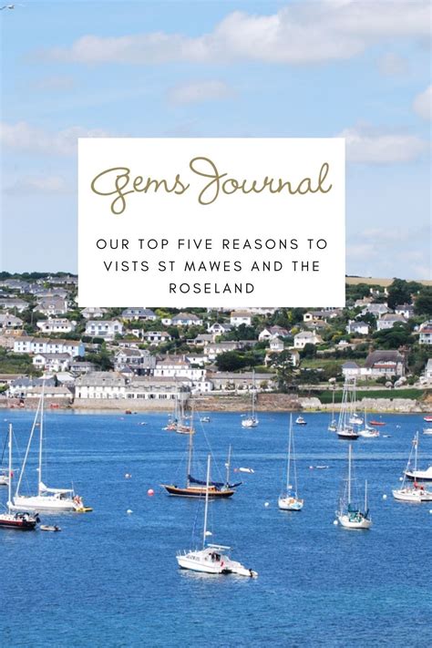 Reasons To Visit St Mawes And The Roseland Roseland Boat Trips