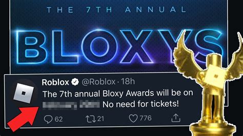 Roblox Bloxy Awards Announced With New Changes No Tickets Youtube