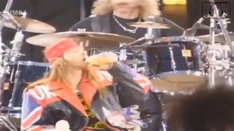 Guns Roses Knockin On Heaven S Doors Live Wembley 1992 Youtube