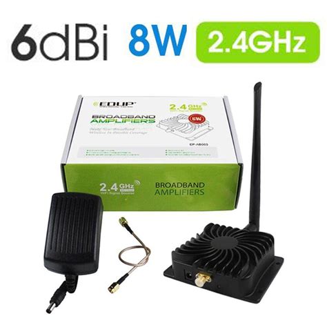 Edup Ep Ab003 39dbm 8w 24g Repeater Wifi Booster Wifi Amplifier