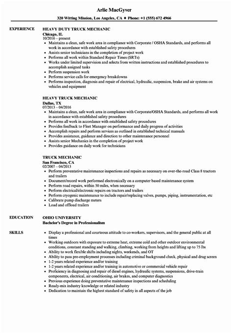 Sample secretary resume that is easy to adapt for your own use. 23 Mechanic Job Description Resume in 2020 (With images) | Resume examples, Customer service ...