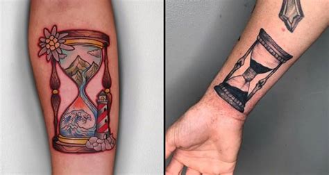 Top Amazing Hourglass Tattoo Ideas Latest Designs
