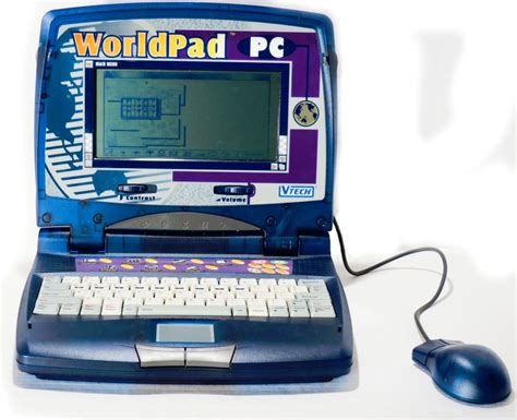 Vintage Vtech Worldpad Pc Classic Learning Toy For Kids Still Works