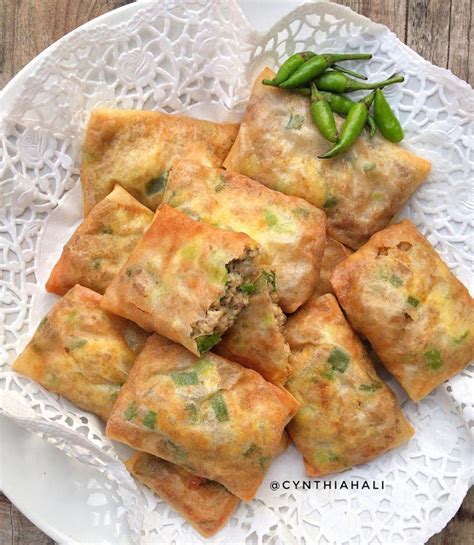 Resep 'cara membuat cakwe goreng' paling teruji. Cara Membuat Martabak Telor Mini - Resep Kue Lezat di 2020 | Resep makanan, Makanan, Resep masakan