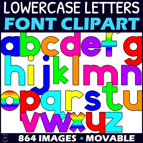 Lowercase Letters Clipart Made By Teachers