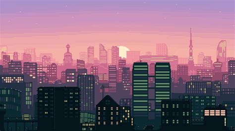 See more ideas about anime city, pixel art, cyberpunk city. Pixel Sunrise | Pixel art landscape, Pixel art background ...