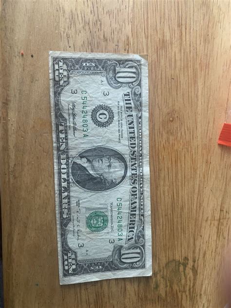 10 Dollar Bill 1995 Ubicaciondepersonascdmxgobmx