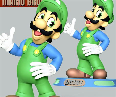 Artstation Luigi Super Mario Bros Resources