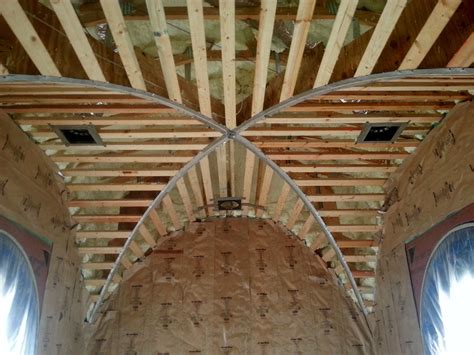 Vaulted ceilings can create a striking look in any room, making spaces feel larger and more open. Groin Vault Ceiling | Vaulted ceiling, Ceiling design ...