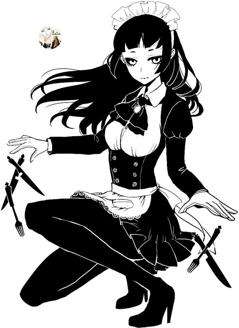 Transparent Background Black And White Anime Png Gambarku