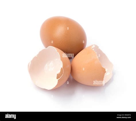 Cracked Chicken Egg Hi Res Stock Photography And Images Alamy