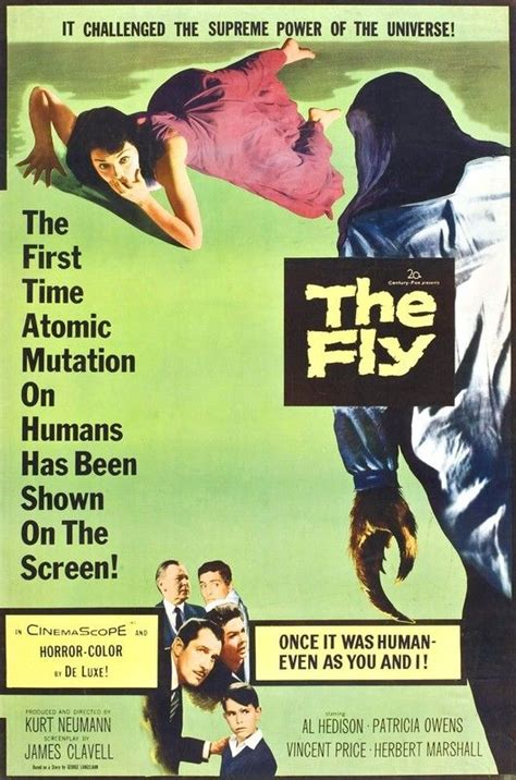 The Fly 1958 Horror Movie Posters Movie Posters Vintage Science