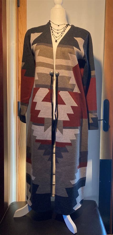 Pendleton Womans Southwest Pinyon Canyon Duster Ebay