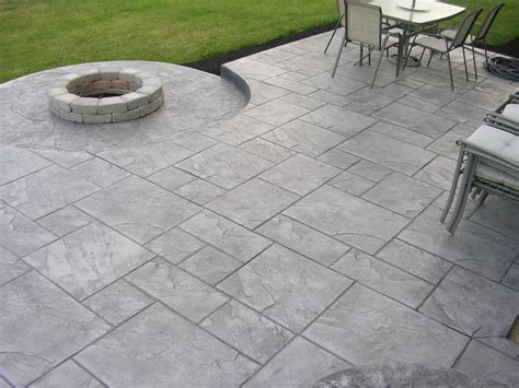 Stamped Concrete Patios City Wide Paving And Masonry