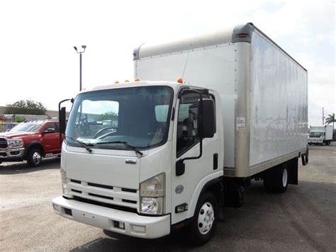 2015 Used Isuzu Npr Hd 16ft Dry Boxtuck Under Liftgate Box Truck Cargo