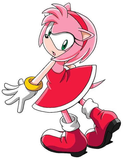 Sonic X Glance Behind Amy Rose Gallery Sonic Scanf