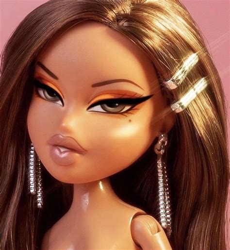 Girly Tings Fercnmi Doll Aesthetic Bratz Doll Makeup Black