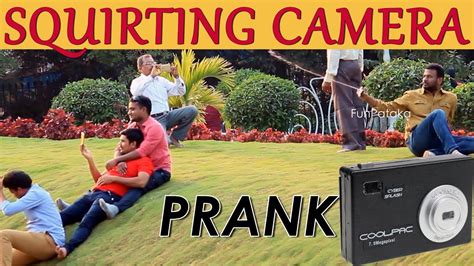 water squirting camera prank in india first time in hyderabad prank funpataka youtube