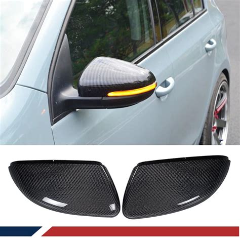 Buy Jc Sportline Carbon Fiber Mirror Caps For Volkswagen Vw Golf Mk6
