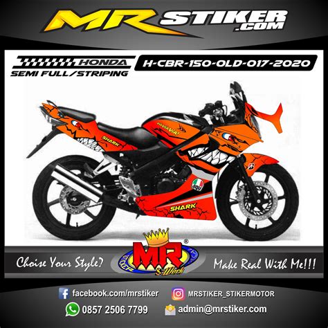 Stripping striping stiker body yamaha new spark 110zr. H-CBR-150-OLD-017-2020 - stiker motor premium| striping ...