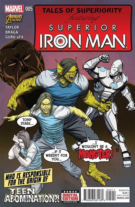 Superior Iron Man Vol 1 5 Marvel Comics Database