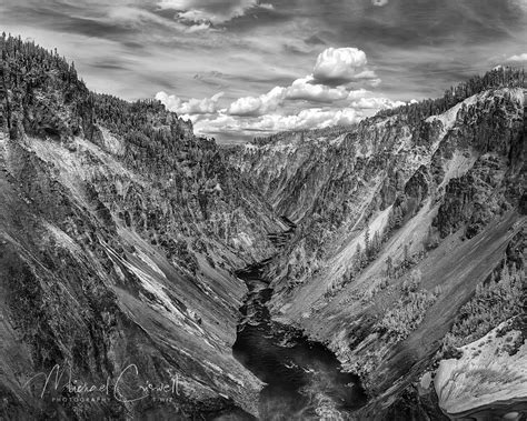grand canyon of the yellowstone ir ⋆ michael criswell photography theaterwiz