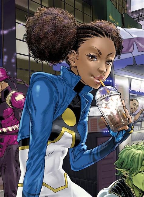Tanya Spears Power Girl Black Female Super Heroes Black Comics