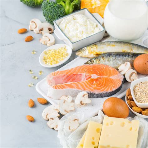 Food Rich In Vitamin D3 And Calcium