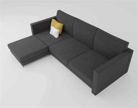 Modern Sofa 3d Model By Shiftplusa