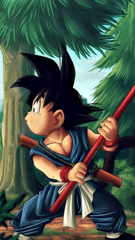 70 Kid Goku Wallpapers On Wallpaperplay Personajes De Goku Dragon Ball Dragones