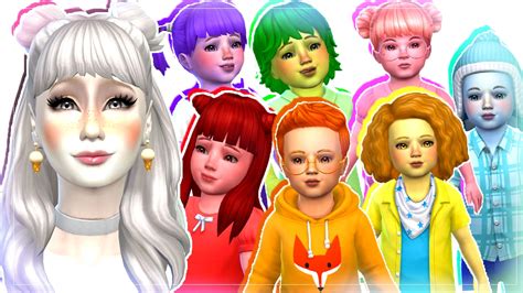 7 Toddler Challenge The Sims 4 Meet The Toddlers Ep1 Youtube