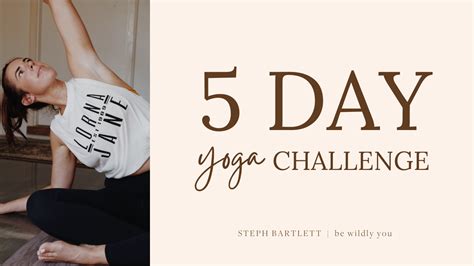 Day Yoga Challenge Steph Bartlett