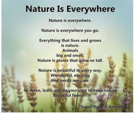 Nature Poem In English For Class 2