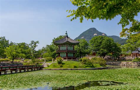 Korea Gyeongbokgung Palace Seoul 2 Stock Image Image Of Palace